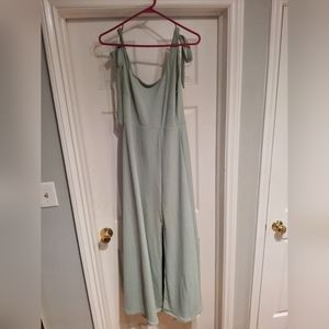 COPY - Birds Grey Bridesmaid Dress